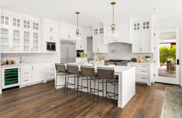 Tile pattern layout planning for backsplash in Mound