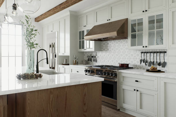 Tile pattern kitchen Mound